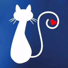 Zamilovaná kočka ocásek