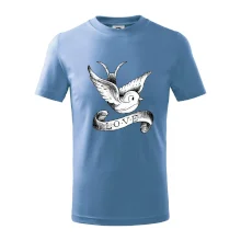 Love holubice - kreslená