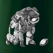 Americký fotbal astronaut