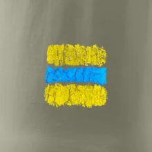 Turistická Cyklo značka - žluto modrá