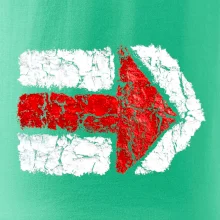 Párová turistická značka  červená