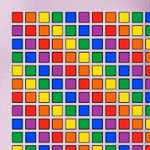 LGBT duhový čtverec