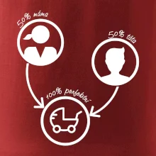 50% máma 50% táta = 100 perfektní