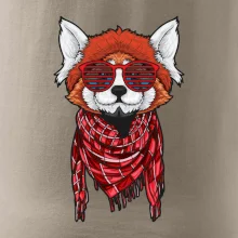 Červená panda hipster Červená panda hipster