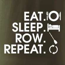 Eat sleep row repeat
