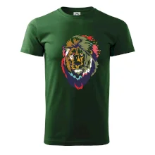 Hlava lva kreslená jednoduchá