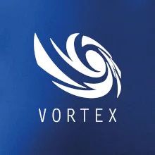 Vortex logo jednobarevné