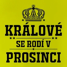 Králové se rodí v prosinci