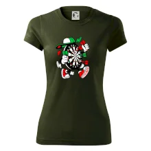 Šipkař kreslený terč