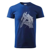 Nákres stožáru vysokého napětí