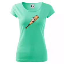 Parové triko - baseballová pálka a míček