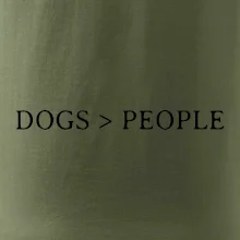 Dogs > People