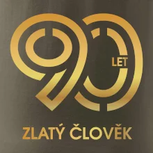 90 let zlatý člověk