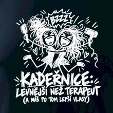 Kadeřnice levnější než terapeut - kreslené