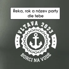 Na vodu - kotva (vlastní nápis) Na vodu - kotva (vlastní nápis)