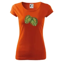 Monstera - dva listy