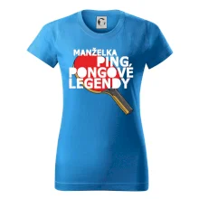 Manželka ping pongové legendy