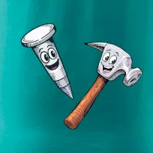 Parové triko - Kladivo a hřebík