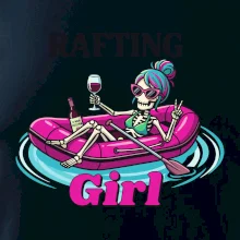 Rafting girl