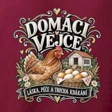 Domácí vejce z farmy