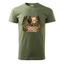 Když les volá musím jít myslivec