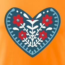 Folklor - srdce modré plné