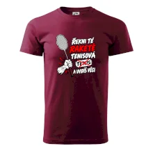Badmintonová raketa není tenisová