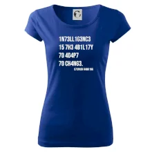 Test inteligence - Stephen Hawking