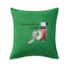 Pěna  a páska - vše co potřebuji k práci