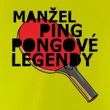 Manžel ping pongové legendy