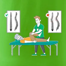 Fyziologické zakřivení páteře