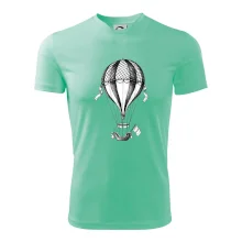 Horkovzdušný balón  kreslený