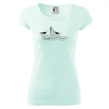 Letní romance - papírová loďka