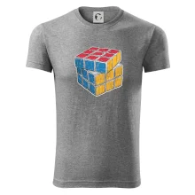 Rubikova kostka kreslená