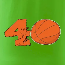 Basketball kulaté narozeniny 40