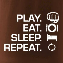MMA eat sleep repeat
