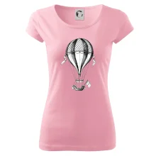 Horkovzdušný balón  kreslený