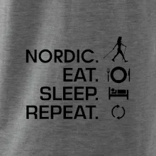Nordic walking eat sleep Nordic walking eat sleep