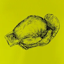 Rukavice kreslené na šířku