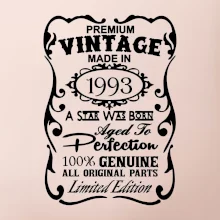 Vintage Etiketa - 1993