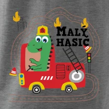 Malý hasič - auto a dinosaurus