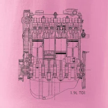 Motor Škoda/ VW 1.9L  TDI ze předu