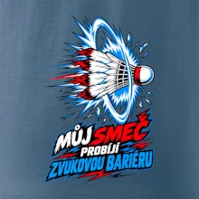 Badminton smeč a zvuková bariéra