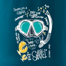 Potapěčské brýle text