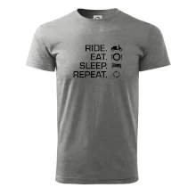 Ride Eat Sleep Repeat moto skútr