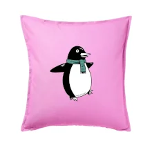 Tučňák se zelenou šálou