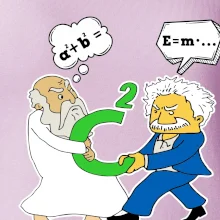 Pythagoras a Albert boj o C