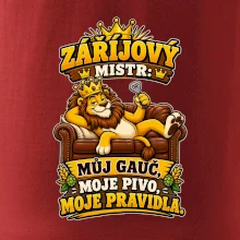 Záříjový mistr -  můj gauč, moje pivo, moje pravidla