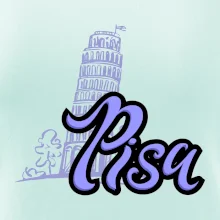 Pisa Lettering
