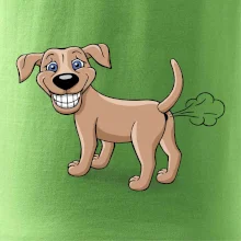 Prdící pes kreslený (Hana-creative)